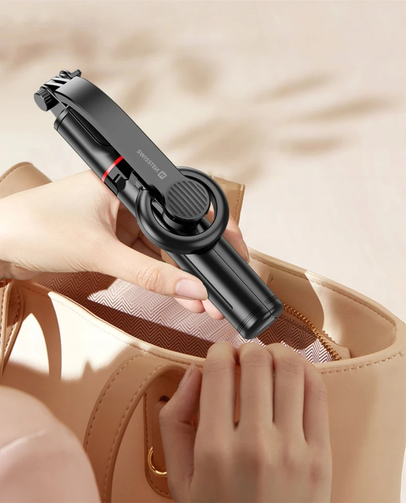 „Swissten Bluetooth“ asmenukių lazdelės trikojis (suderinamas su „MagSafe“)