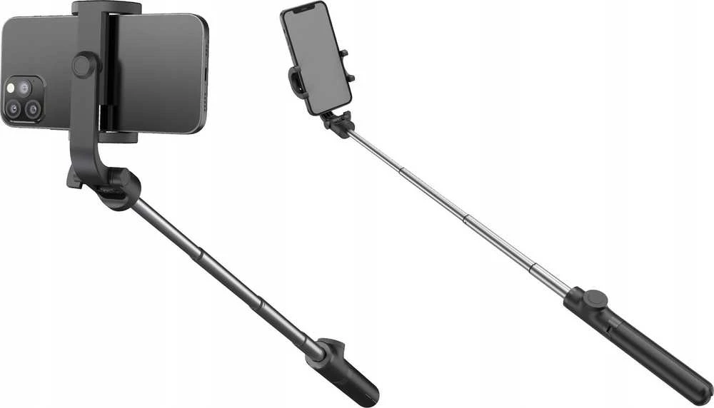 Swissten „Bluetooth“ „selfie Stick“ aliuminio trikojis Pro