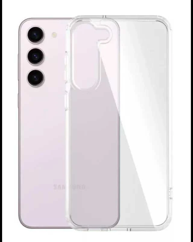 Swissten Clear Jelly Back Case 1,5 mm Silikoninis dėklas, skirtas Samsung Galaxy S23 Plus Transparent
