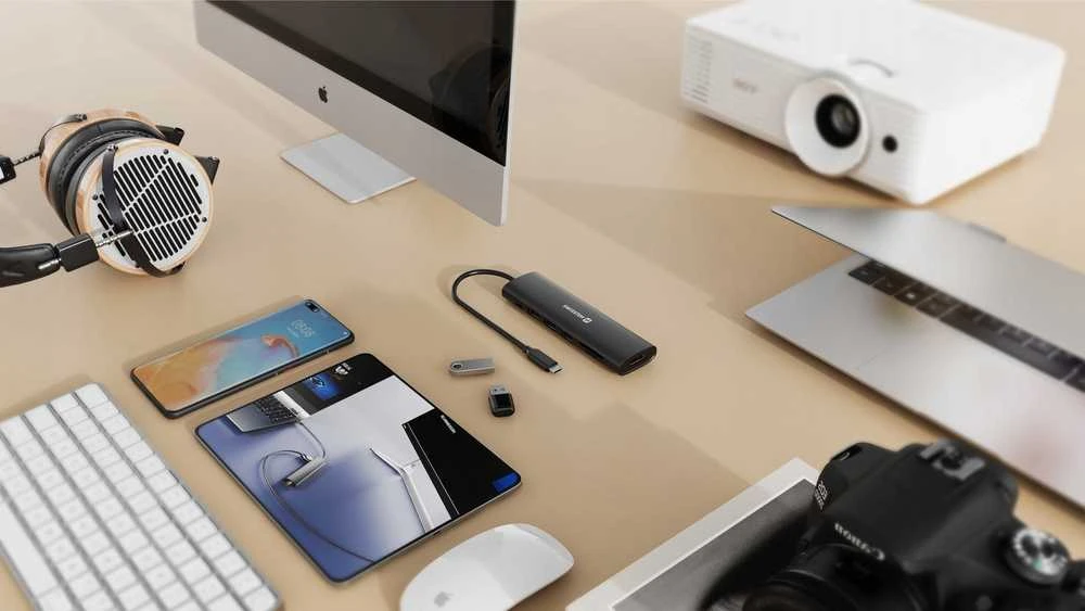 SWISSTEN USB-C HUB 7-IN-1