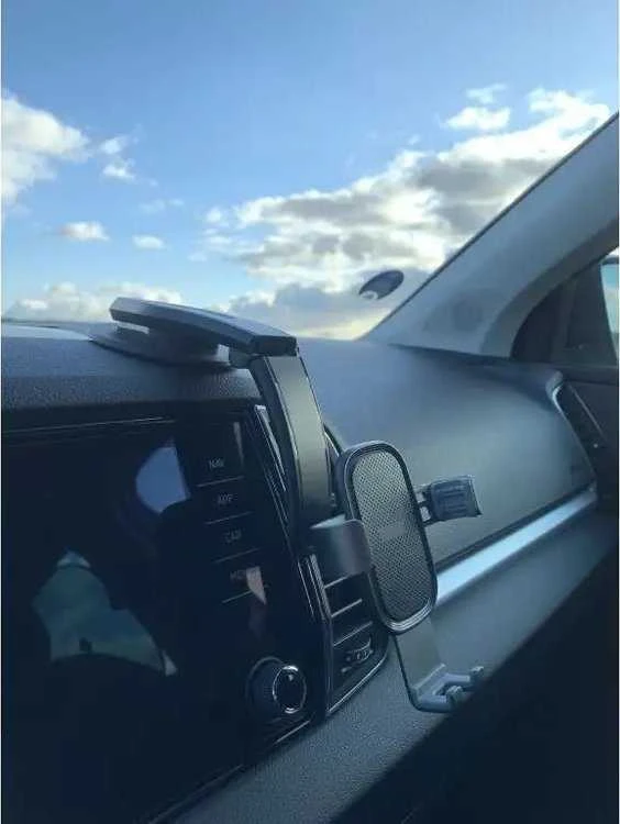 Swissten S-GRIP G1-R1 Metal Age Gravity 360 universalus automobilio skydelio laikiklis įrenginiui