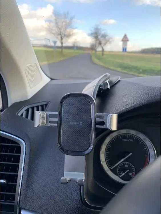 Swissten S-GRIP G1-R1 Metal Age Gravity 360 universalus automobilio skydelio laikiklis įrenginiui