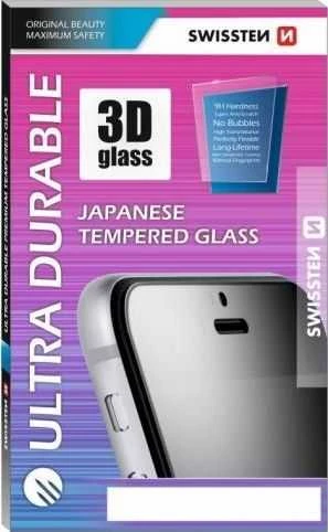 Swissten Grūdintas stiklas Ultra Durable 3D do Apple iPhone X (SW-JAP-T-3D-IPHX-WH)