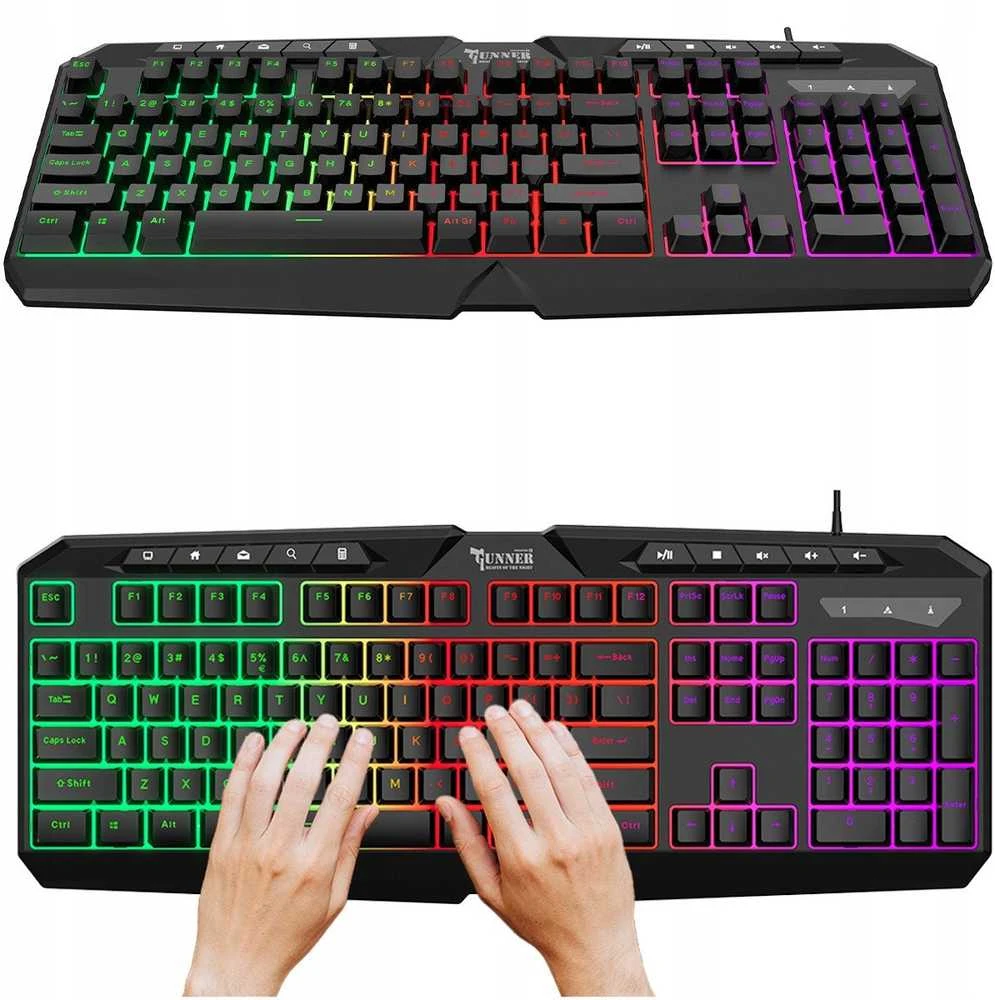 Klaviatūra Swissten Gunner Gaming Spēļu Tastatūra