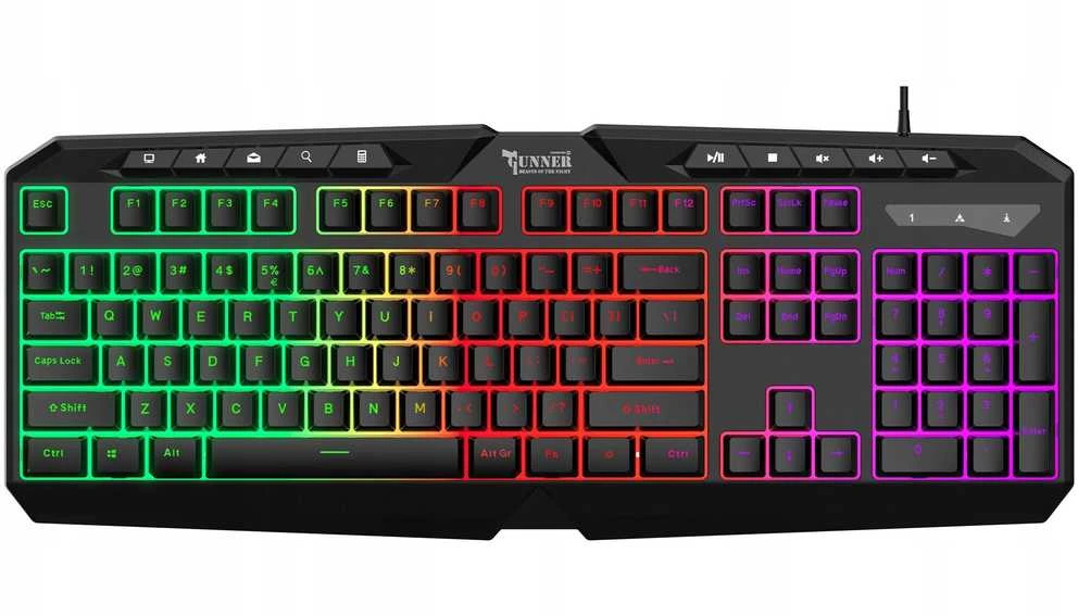 Klaviatūra Swissten Gunner Gaming Spēļu Tastatūra