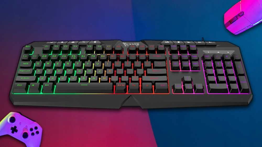 Klaviatūra Swissten Gunner Gaming Spēļu Tastatūra