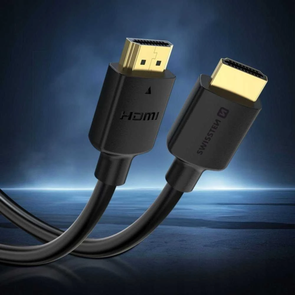 Swissten HDMI į HDMI 4K kabelis 3m