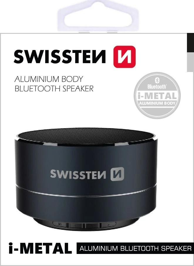 Swissten i-Metal garsiakalbis juodas (52104431)