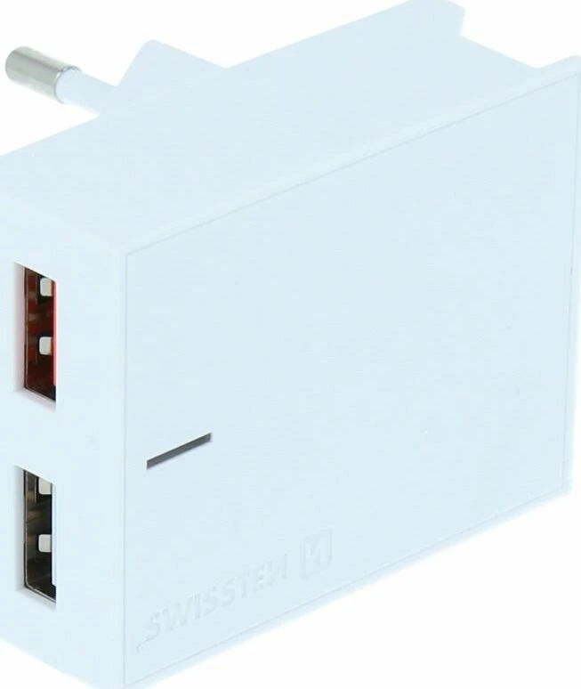 Swissten įkroviklis 2x USB-A 3 A (22049600)