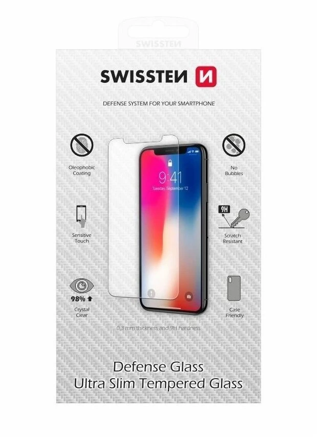 Swissten Itin plonas grūdintas stiklas Apple iPhone 17 Air