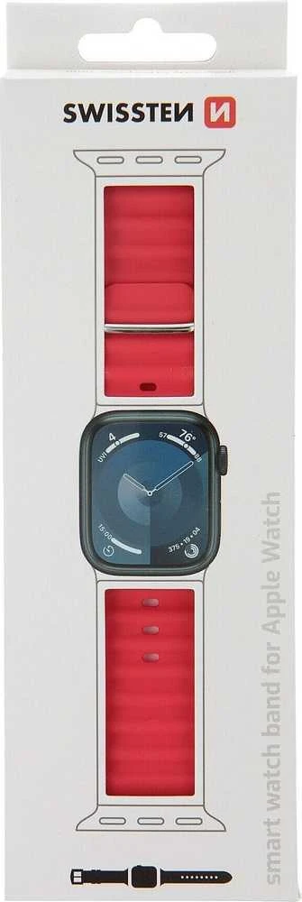 Swissten Marine silikoninė apyrankė, skirta Apple Watch 42/44/45/49 mm
