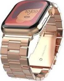 Swissten Išmaniojo laikrodžio Apple 1/2/3/4/5/6/SE dirželis, Rausvos spalvos, 42/44mm
