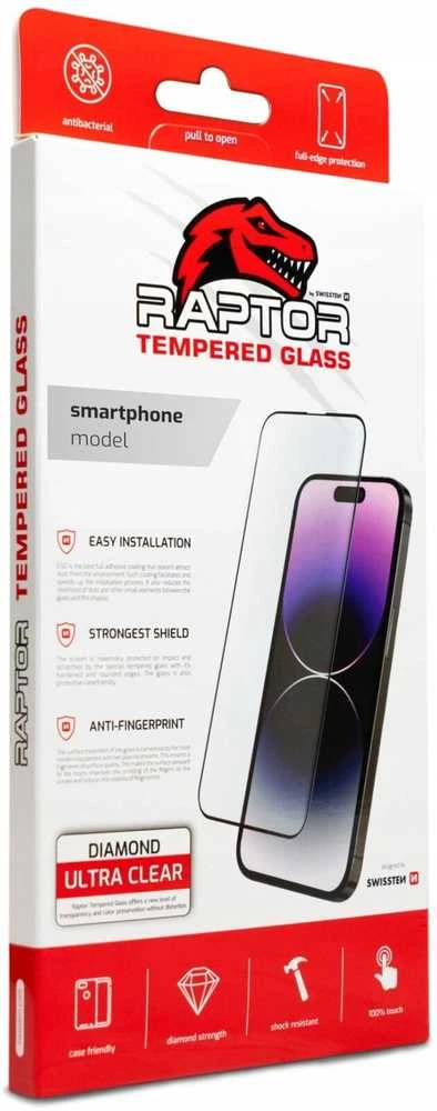 Swissten „Raptor Diamond Ultra Full Face“ grūdintas stiklas, skirtas „Nokia G60 5G“.