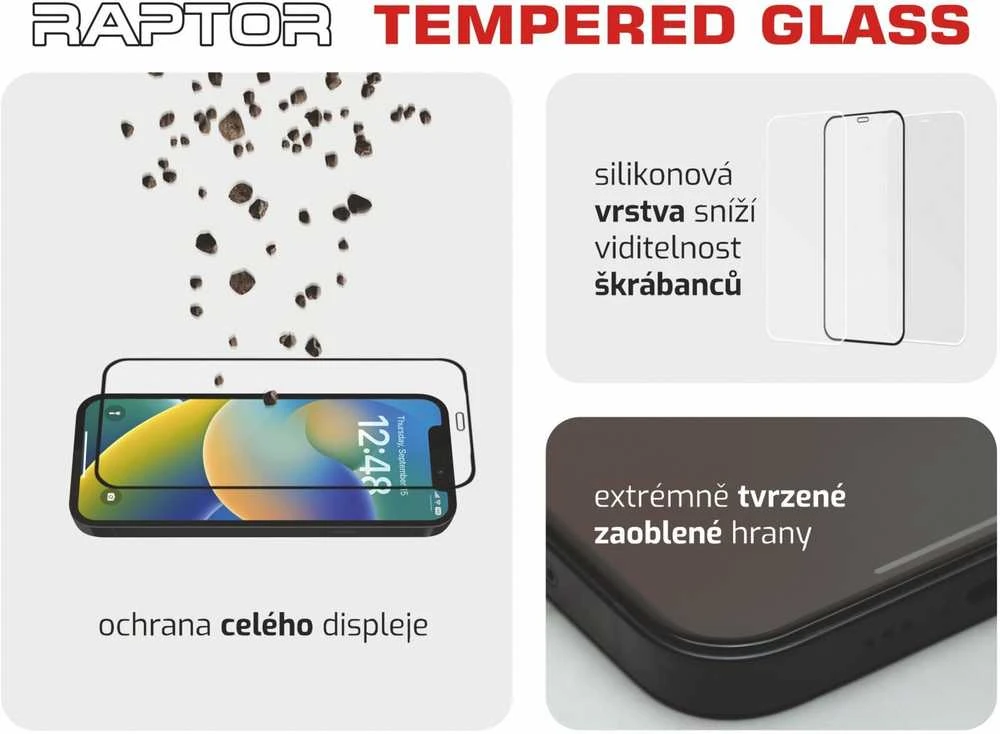 Swissten „Raptor Diamond Ultra Full Face“ grūdintas stiklas, skirtas „Nokia G60 5G“.