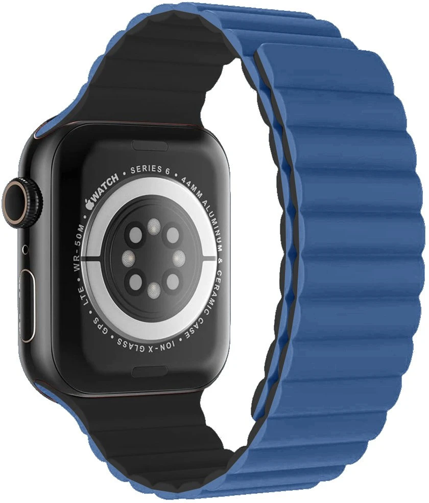 Swissten silikoninė magnetinė apyrankė, skirta Apple Watch 38/40 mm