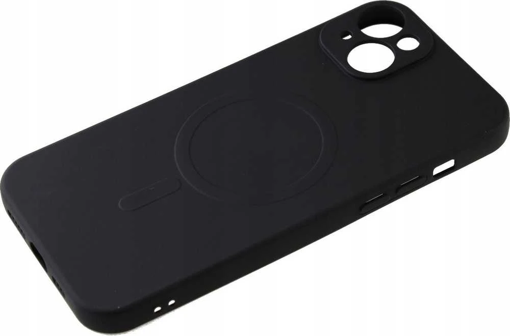 Dėklas Swissten Soft Joy Case Magstick, skirtas iPhone 15 Plus Juodas
