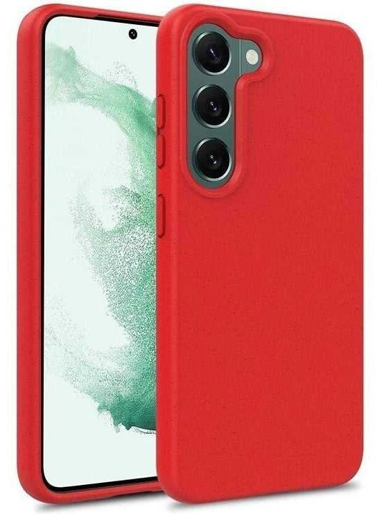 Swissten Soft Joy Silikoninis dėklas for Samsung Galaxy S23 Plus Raudona