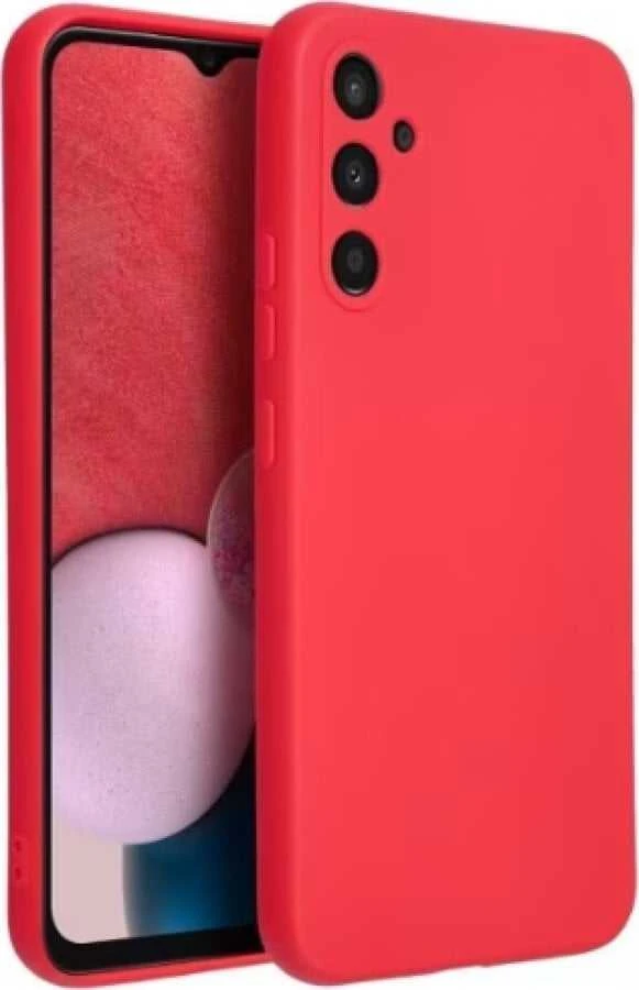 Swissten Soft Joy Silikoninis dėklas for Samsung Galaxy A34 5G Raudona