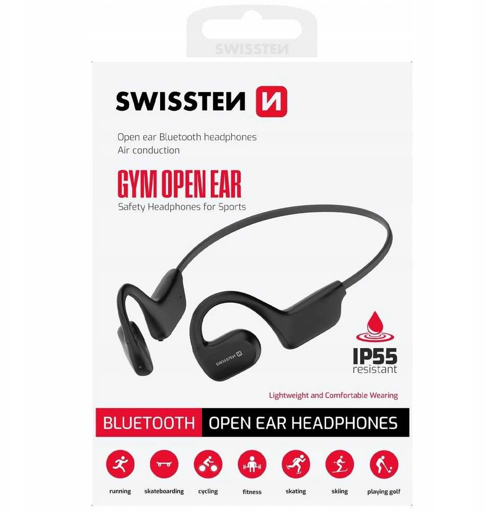 Swissten atviros ausinės pakuotėje