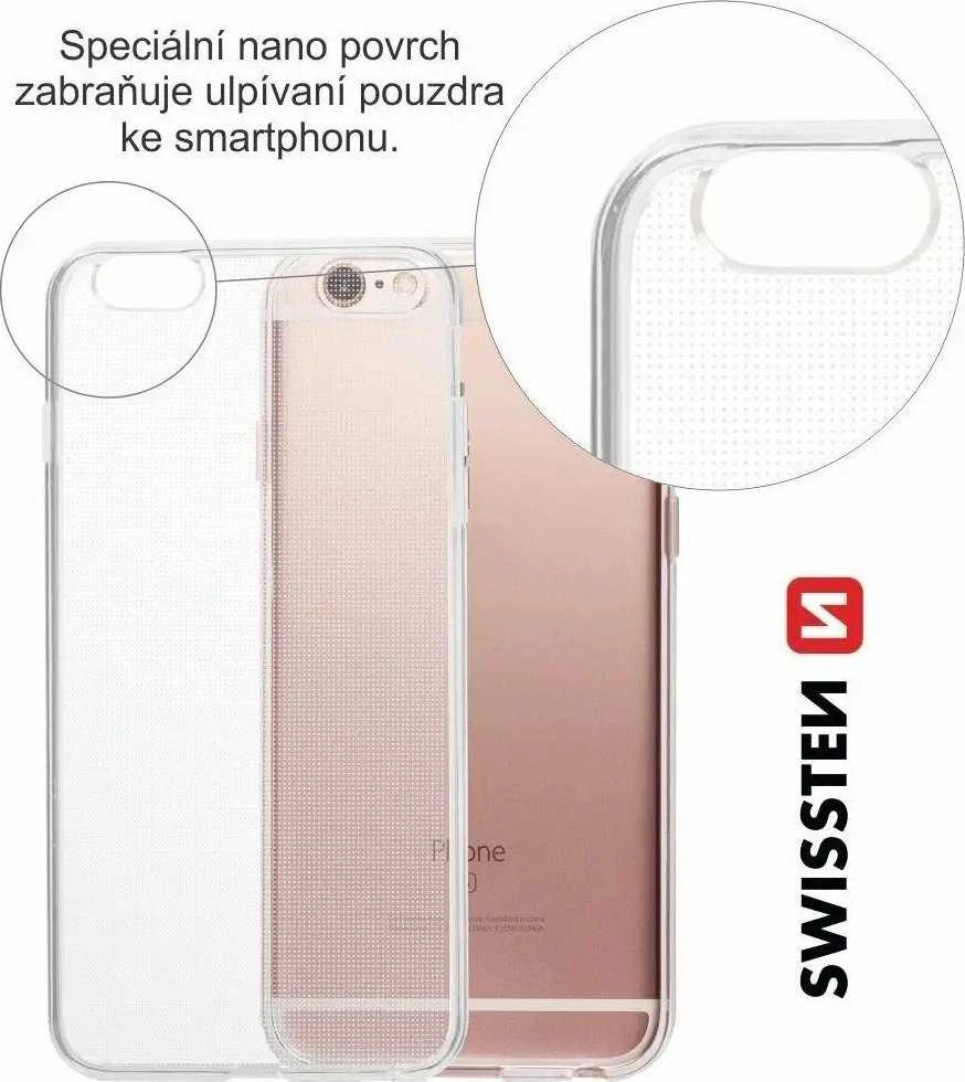 Phone Accessories Swissten Silicon Jelly apsauginis dėklas iPhone 7/8/SE 2 Skaidrus