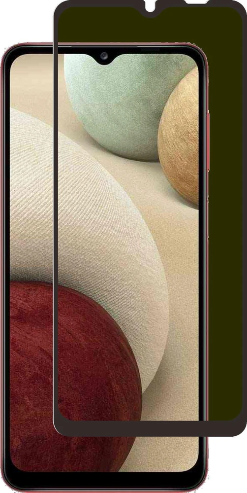 „Swissten“ itin patvarus viso veido / visiškai klijuojamas grūdinto stiklo aukščiausios kokybės 9H ekrano apsaugas „Samsung Galaxy A12“ Juodas