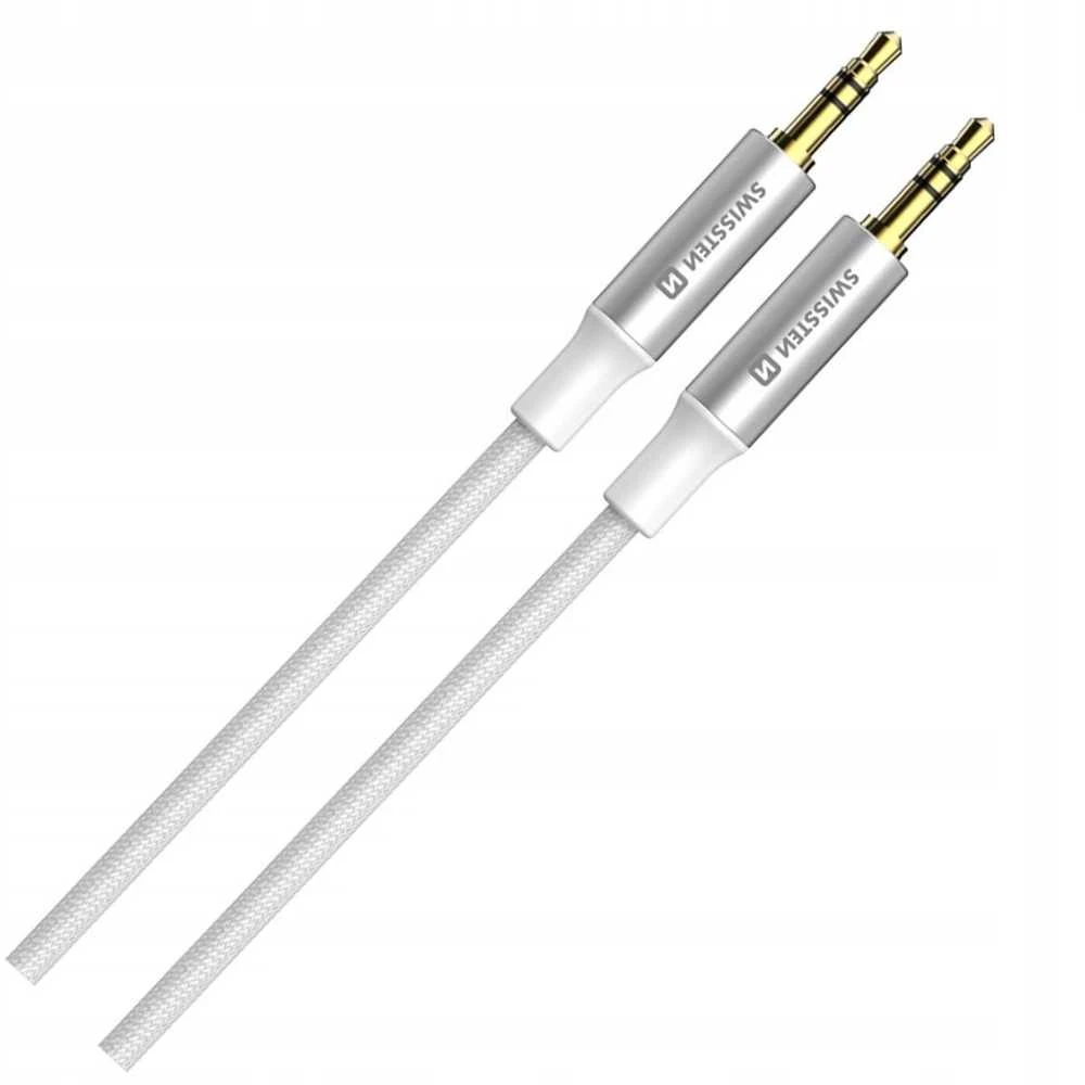 Swissten 3,5 mm AUX laidas su pinta danga