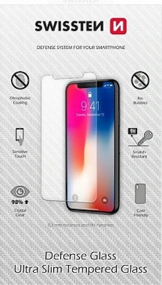 Swissten Ultra Slim grūdintas stiklas Apple iPhone 16 Plus