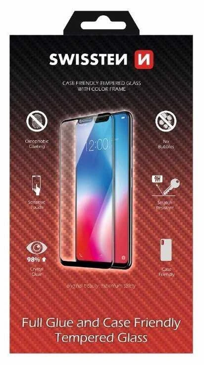 Swissten viso veido grūdintas stiklas, skirtas Apple iPhone 15 Pro