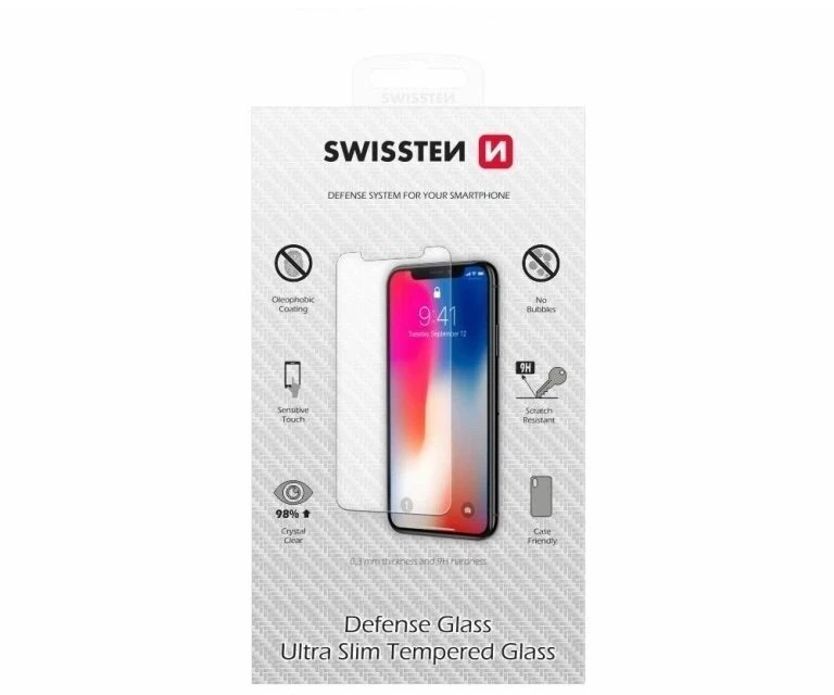 Swissten viso veido grūdintas stiklas, skirtas Apple iPhone 16 Pro Max