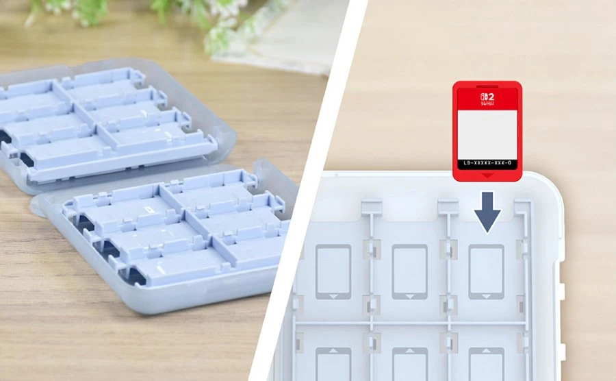 HORI - 24 žaidimų kortų dėklas Eevee Cottage Core - Mėlyna