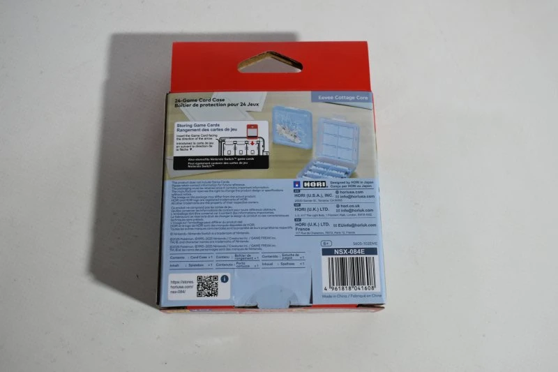 HORI - 24 žaidimų kortų dėklas Eevee Cottage Core - Mėlyna
