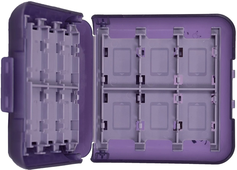 HORI - 24-Game Card Case (Gengar & Mimikyu) - Violetinė