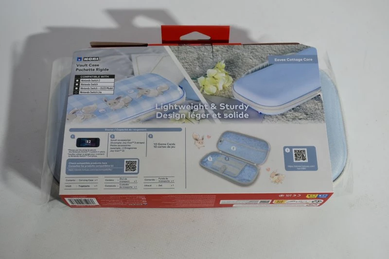 HORI Vault dėklas, skirtas Switch 2, Eevee Cottage Core, mėlynas