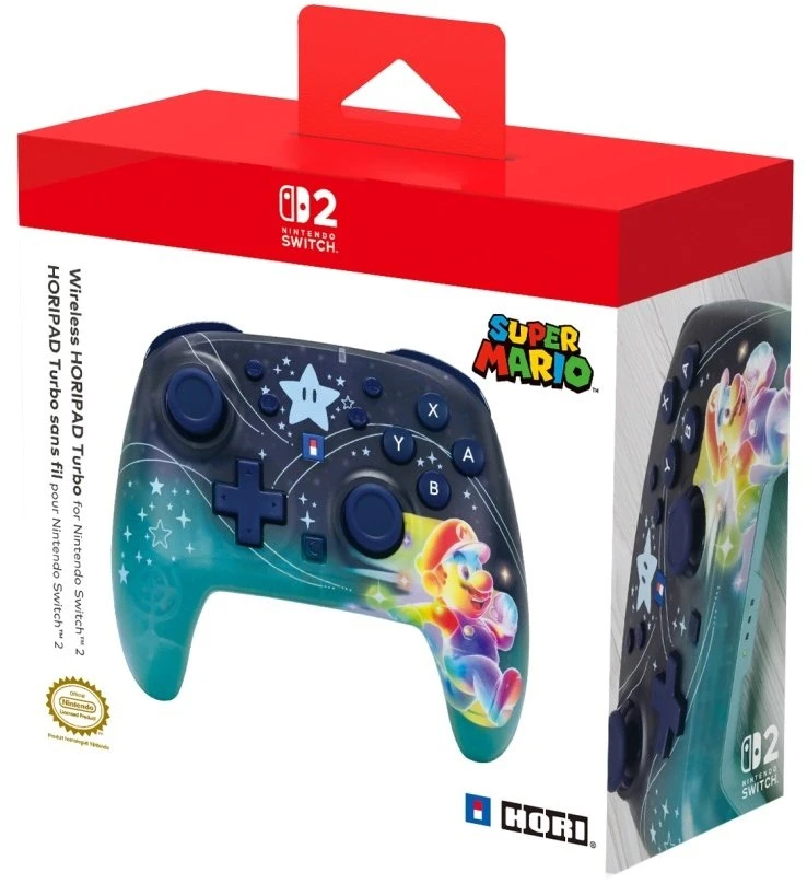 Pad belaidis SWITCH 2 HORIPAD Turbo Universe Mario (HRSS0103)