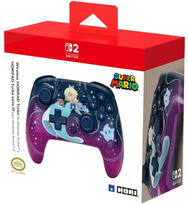 HORI - Belaidis „Horipad Turbo“ - „Universe Rosalina“ - „Nintendo Switch 2“ - violetinis