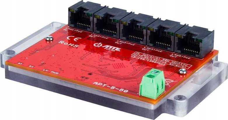 Šakotuvas AT3 SWITCH‘AS POE / EXTENDER APT-5-50 5 PRIEVADŲ ATTE