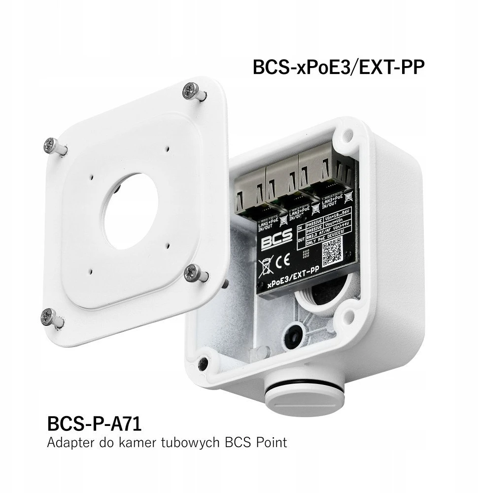 Šakotuvas Bcs Power BCS-xPoE3/EXT-PP