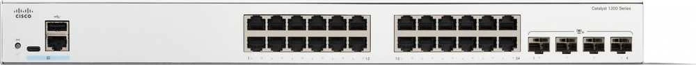 Šakotuvas CISCO Catalyst 1200 24 prievadų GE 4x10G SFP