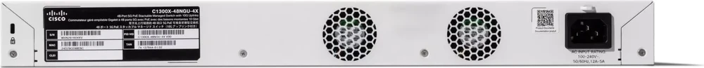 Šakotuvas Cisco CATALYST 1300X 8-PORT 5GE - 40-PORT GE UPOE 4X10G SFP+