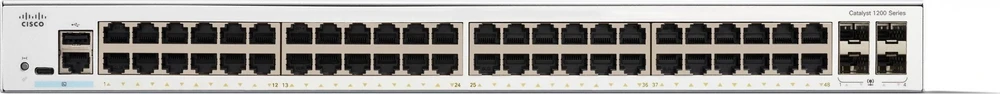 Šakotuvas Switch Cisco Catalyst 1200 (C1200-48T-4G-RF)