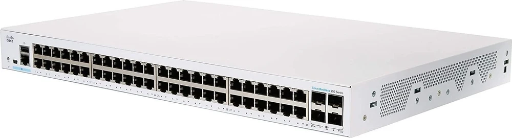 Šakotuvas Komutatorius Cisco CBS250-48T-4G-EU-RF