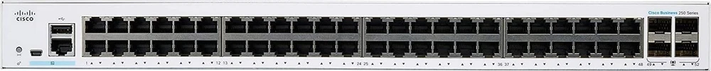 Šakotuvas Komutatorius Cisco CBS250-48T-4G-EU-RF