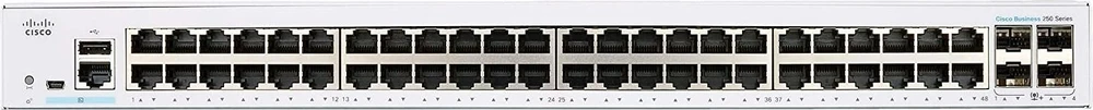Šakotuvas Nezatříděno Switch Cisco CBS250-48T-4X-EU-RF