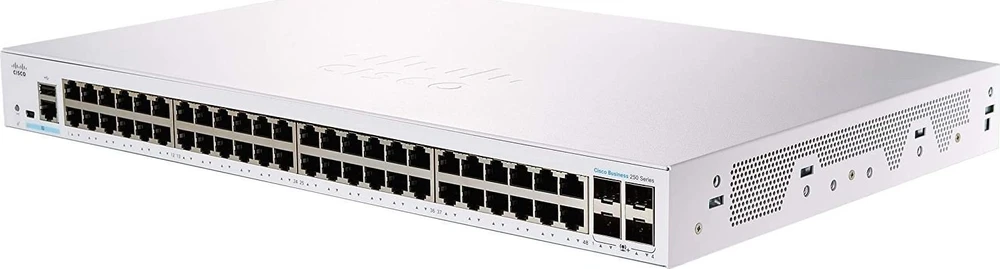 Šakotuvas Nezatříděno Switch Cisco CBS250-48T-4X-EU-RF
