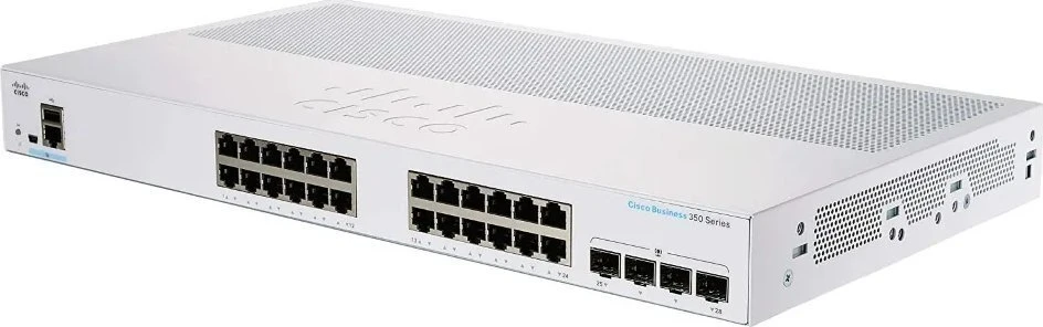 Šakotuvas Switch Cisco CBS350-24T-4X-EU-RF