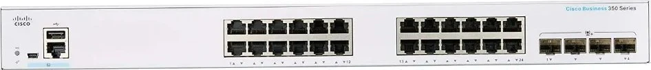 Šakotuvas Switch Cisco CBS350-24T-4X-EU-RF
