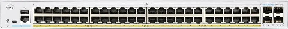 Šakotuvas Switch Cisco CBS350-48P-4G-EU-RF