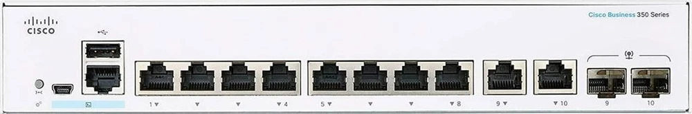 Šakotuvas Switch Cisco CBS350-8S-E-2G-EU-RF