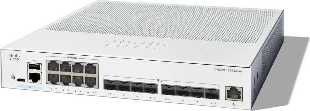 Šakotuvas Cisco CATALYST 1300 8-PORT 10GE - 8-PORT SFP+