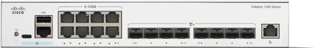 Šakotuvas Cisco CATALYST 1300 8-PORT 10GE - 8-PORT SFP+